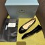 Prada Ballerinas in Black Patent Leather 