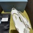 Prada Pumps 45mm in White Leather with Floral Appliques