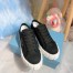 Prada Black Gabardine Fabric Sneakers