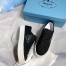 Prada Black Gabardine Fabric Sneakers