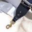 Dior Blue Christian Dior Shoulder Strap