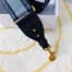 Dior Blue Denim Christian Dior Shoulder Strap