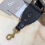 Dior Black Christian Dior Shoulder Strap