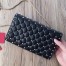 Valentino Rockstud Spike Chain Clutch In Black Lambskin