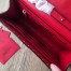 Valentino Rockstud Spike Chain Clutch In Red Lambskin