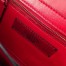 Valentino Rockstud Spike Chain Clutch In Red Lambskin