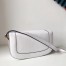 Valentino Supervee Crossbody Bag In White Leather