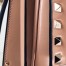 Valentino Rockstud Crossbody Bag In Nude Calfskin 