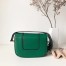 Valentino Small Supervee Crossbody Bag In Green Leather