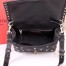 Valentino Garavani Black Quilted Candystud Top Handle Bag