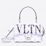 Valentino Garavani White VLTN Quilted Candystud Bag