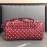 Valentino Garavani Red Free Rockstud Spike Duffle Bag