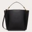 Valentino Escape Hobo Bag In Black Grained Calfskin