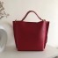 Valentino Escape Hobo Bag In Red Grained Calfskin