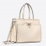 Valentino White Small Rockstud Top Handle Bag