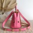 Valentino Small Roman Stud Top Handle Bag In Flamingo Nappa