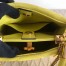 Valentino Small Roman Stud Top Handle Bag In Yellow Nappa