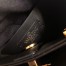 Valentino Roman Stud Top Handle Bag In Black Nappa