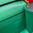 Valentino Loco Small Shoulder Bag In Green Calfskin