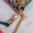 Valentino Small Loco Shoulder Bag with Gold 3D-effect Embroidery