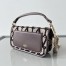 Valentino Small Loco Shoulder Bag in Black Toile Iconographe