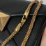 Valentino One Stud Chain Bag In Black Nappa Leather