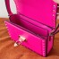 Valentino Rockstud23 Small Shoulder Bag in Pink Calfskin