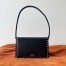 Valentino Rockstud23 Shoulder Bag in Black Calfskin