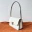 Valentino Rockstud23 Shoulder Bag in White Calfskin