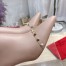 Valentino Nude Rockstud Ankle Boots with Sculpted Heel