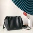 Valentino Small Rockstud Bucket Bag In Black Grained Calfskin