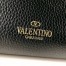 Valentino Small Rockstud Bucket Bag In Black Grained Calfskin