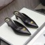 Valentino Roman Stud Mules 65mm In Black Leather
