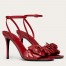 Valentino Atelier Shoes 03 Rose Edition Sandals 100mm Red