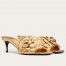 Valentino Atelier Shoes 03 Rose Edition Slide Sandals 55mm Gold