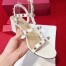 Valentino Rockstud Ankle Strap Sandals 60mm In White Calfskin