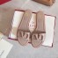 Valentino VLogo Signature Flat Slides In Poudre Calfskin