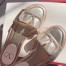 Valentino VLogo Glow Slides In Metallic Nappa Leather