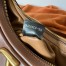 Valentino Stud Sign Hobo Bag In Dark Brown Calfskin