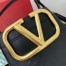 Valentino Supervee Top Handle Bag In Black Calfskin