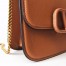 Valentino Small Vsling Shoulder Bag In Brown Grainy Leather