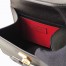 Valentino Small Vsling Shoulder Bag In Black Grainy Leather