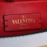 Valentino Garavani Beige/White Small VRing Shoulder Bag