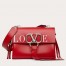 Valentino Small Love Vring Shoulder Red Bag