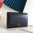 Valentino Vcase Small Chain Bag In Black Calfskin