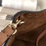 Valentino Rockstud Large Shopping Bag In Brown Leather 