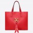 Valentino Garavani Red Large Vring Shopping Tote