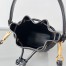 Valentino VLogo Signature Mini Bucket Bag in Black Calfskin