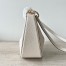 Valentino VLogo Moon Small Hobo Bag with Chain in White Leather