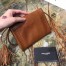 Saint Laurent Brown Envelope Belt Bag